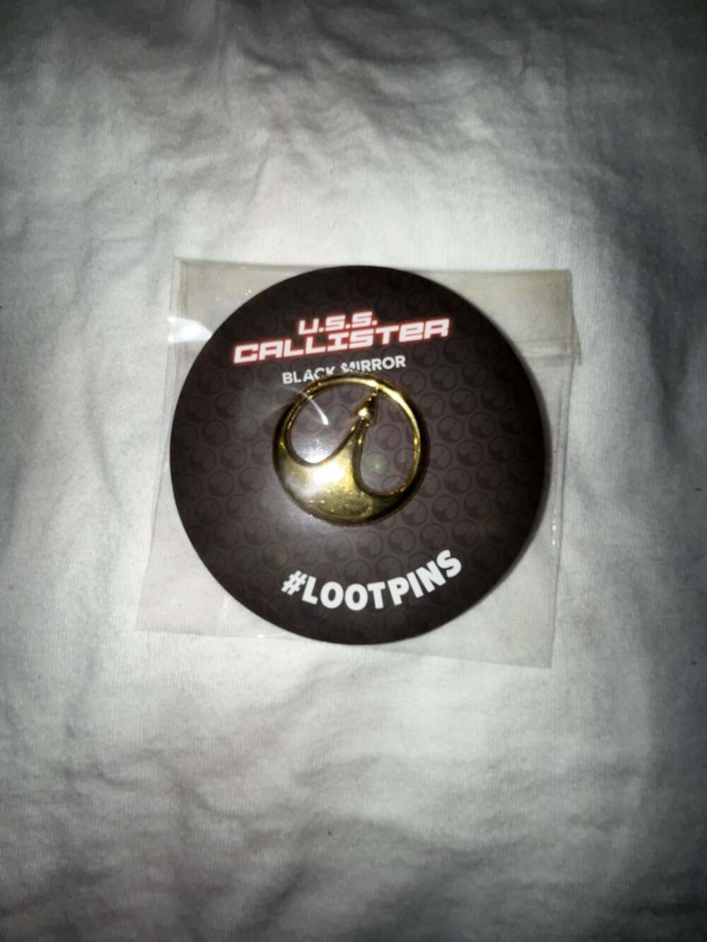 U.S.S. Callister Pin - Black Mirror - 2019 Loot Crate Exclusive LootPins